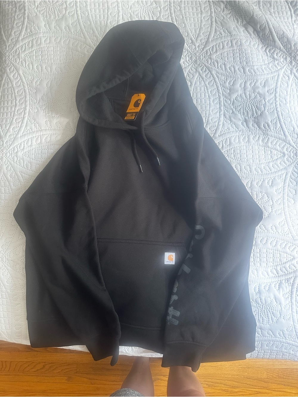 Carhartt Black Men's Hooded Sweatshirt